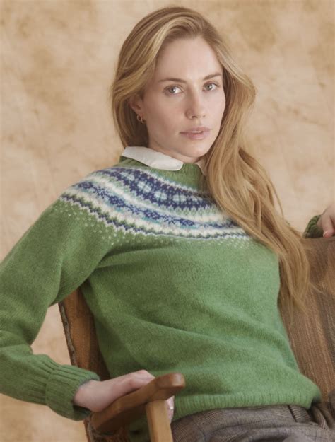 catherine holstein fair isle sweater.